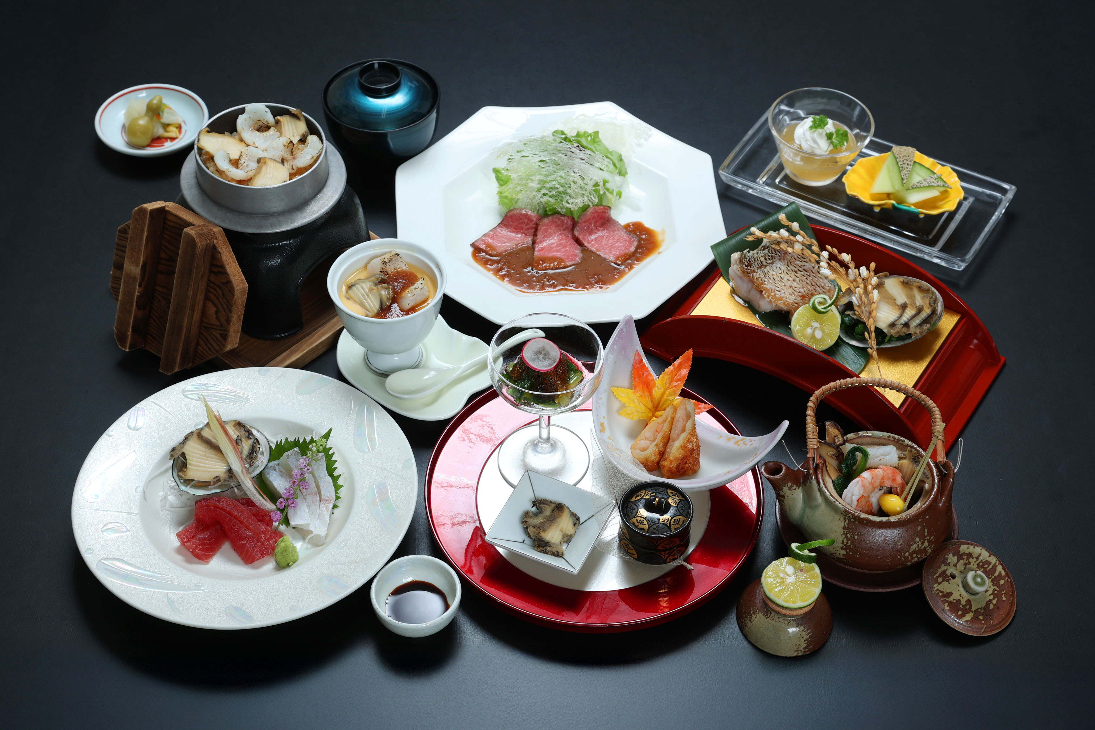 おいでませ長州山口へ！ぶちうまいっちゃ！～鮑と甘鯛の宴～ [12～2月限定]