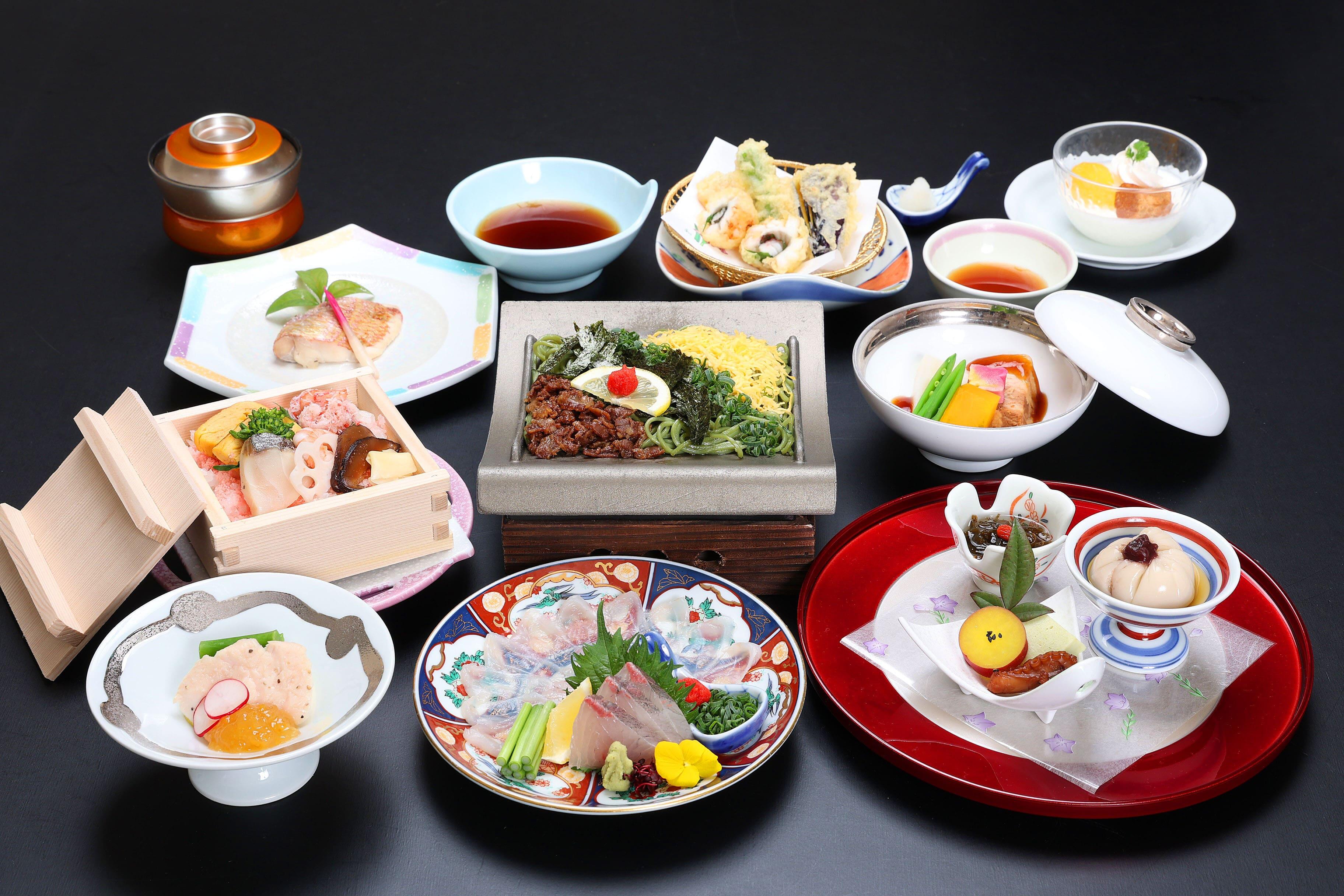 【 ＼ NEW ／ 山口DC 応援プラン！ 】やまぐちのご当地グルメ万福 (まんぷく）会席プラン