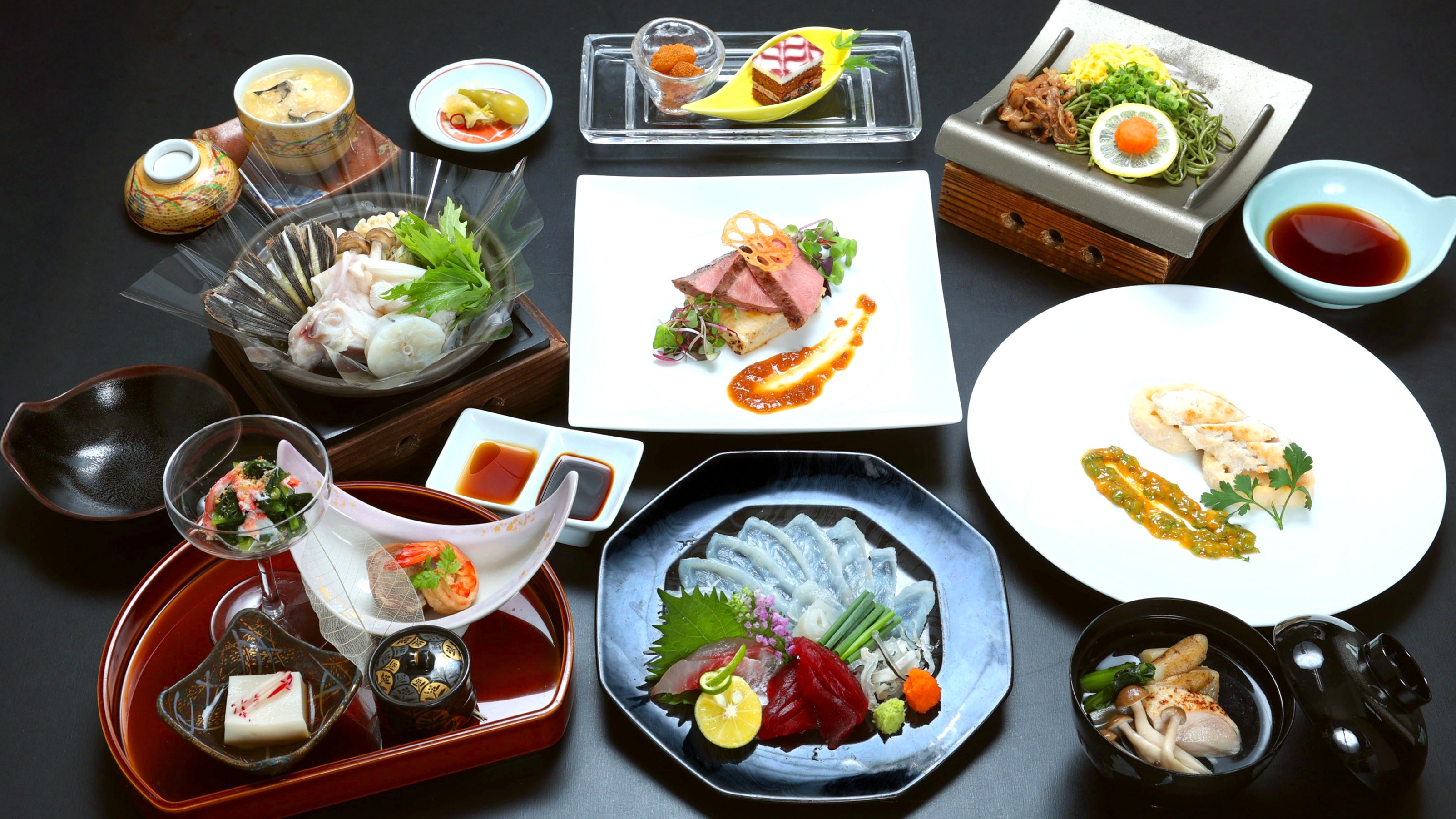 【 ＼ NEW ／ 山口DC 応援プラン！ 】やまぐちのご当地グルメ万福 (まんぷく）会席プラン