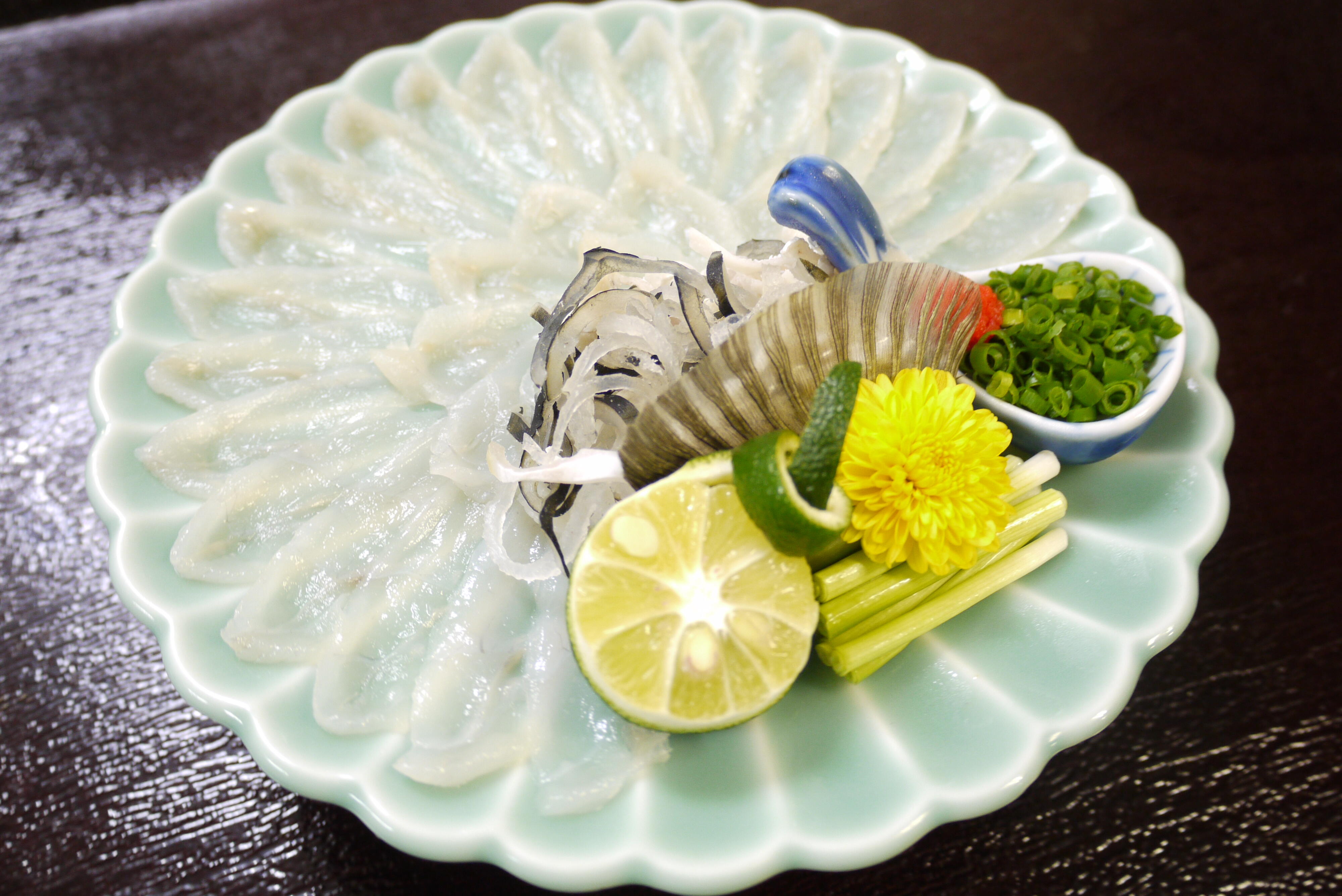 山口名物ふく刺し（1人前）※冬期限定10月～3月