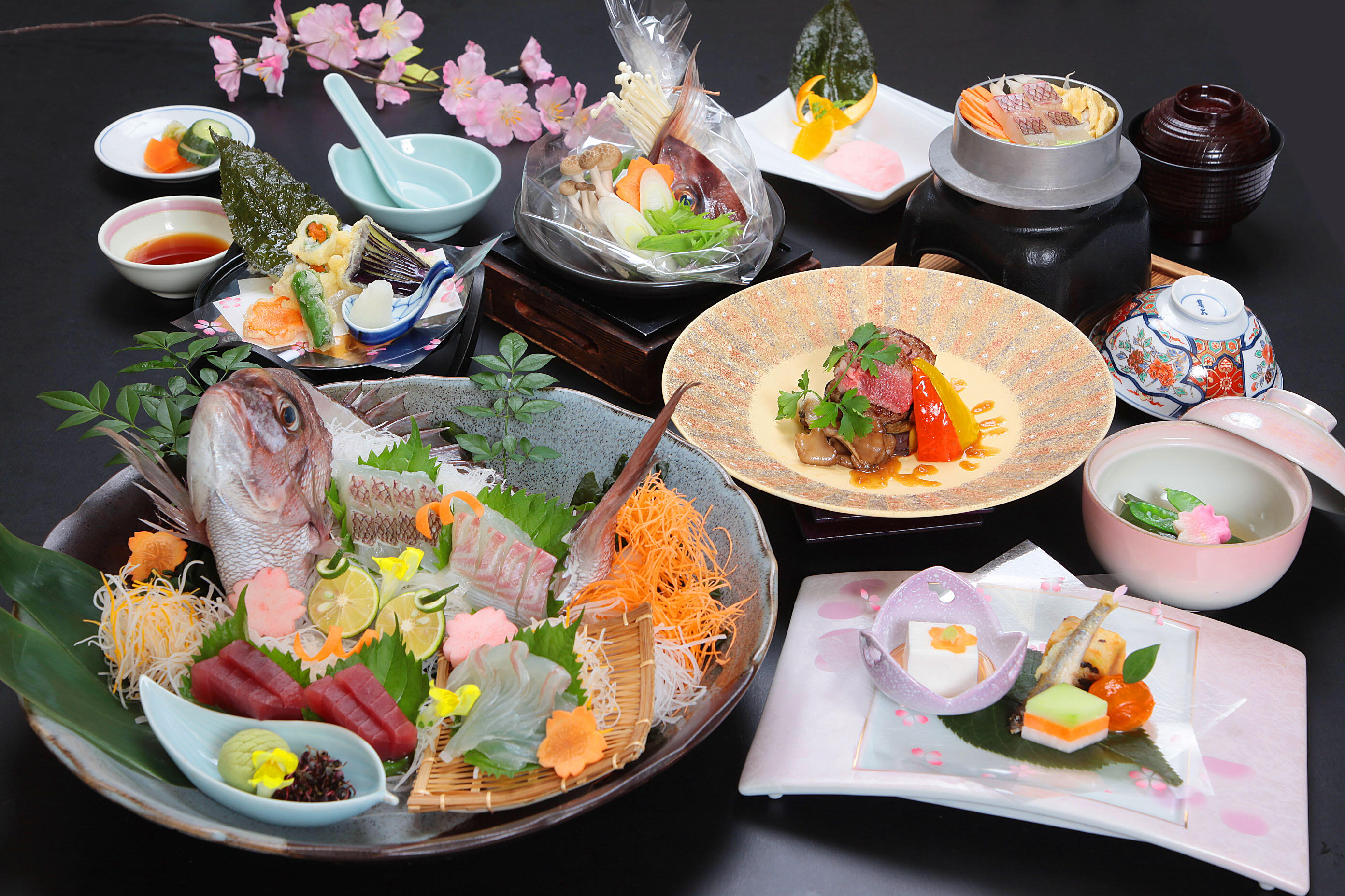 おいでませ長州山口へ！ぶちうまいっちゃ！贅沢、満喫、桜鯛。