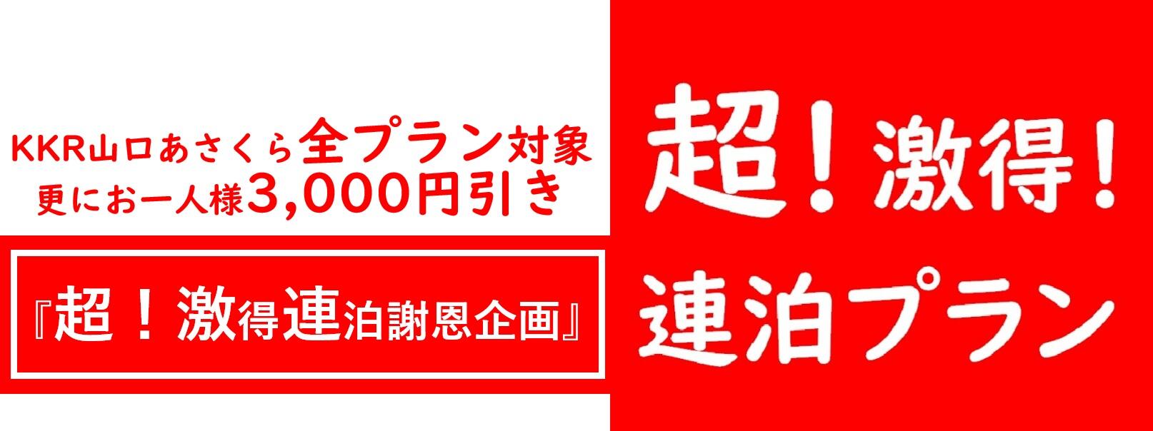 激特連泊プラン